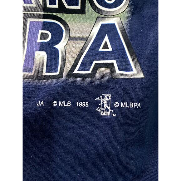 Vintage Mariano Rivera Shirt Medium New York Yankees Rap Tee Jeter Clemens MLB - Picture 8 of 11